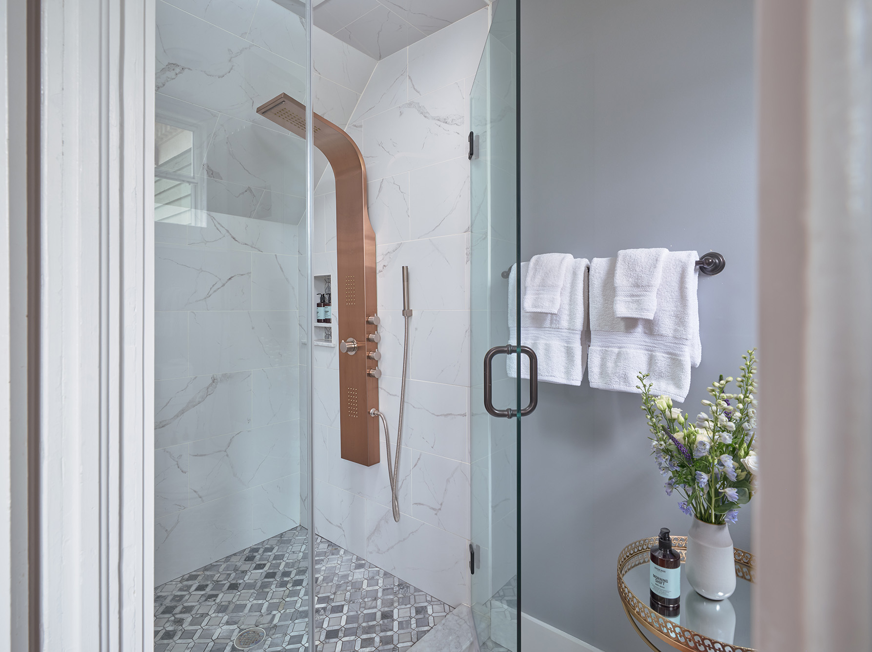 Luxurious Grand Dream Shower in the Summer's Suite